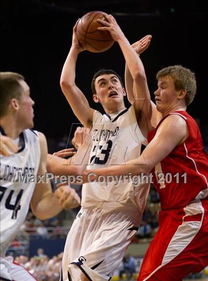 Thumbnail 2 in St. John's Prep vs. St. John's (MIAA Division 1 Final) photogallery.