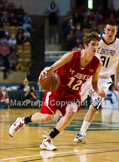 Thumbnail 1 in St. John's Prep vs. St. John's (MIAA Division 1 Final) photogallery.
