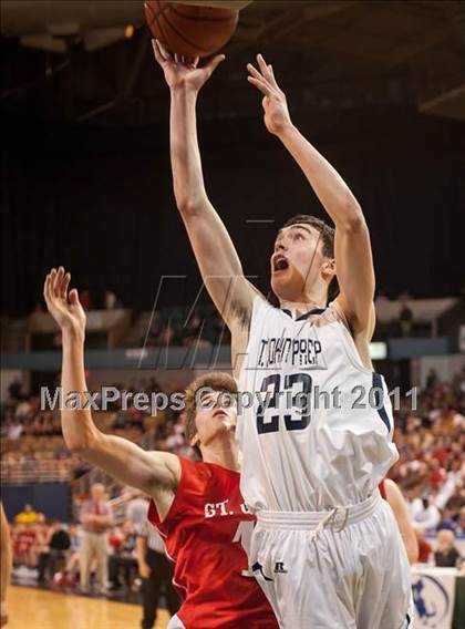 Thumbnail 2 in St. John's Prep vs. St. John's (MIAA Division 1 Final) photogallery.