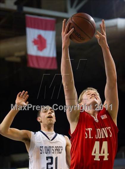 Thumbnail 1 in St. John's Prep vs. St. John's (MIAA Division 1 Final) photogallery.