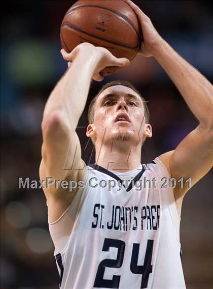 Thumbnail 3 in St. John's Prep vs. St. John's (MIAA Division 1 Final) photogallery.