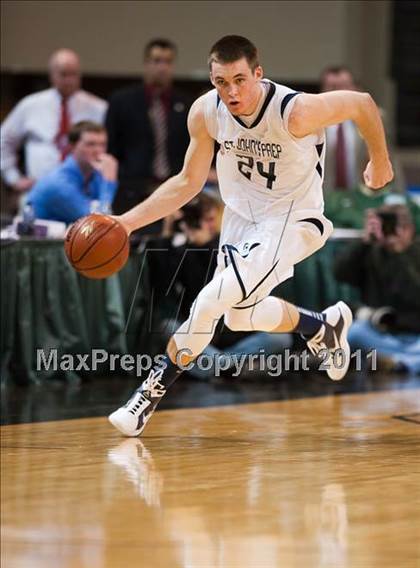 Thumbnail 2 in St. John's Prep vs. St. John's (MIAA Division 1 Final) photogallery.