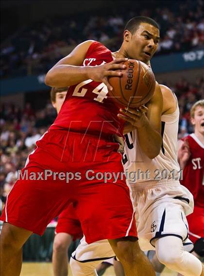 Thumbnail 1 in St. John's Prep vs. St. John's (MIAA Division 1 Final) photogallery.