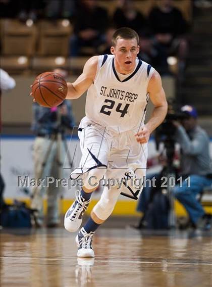 Thumbnail 2 in St. John's Prep vs. St. John's (MIAA Division 1 Final) photogallery.