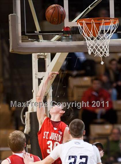 Thumbnail 3 in St. John's Prep vs. St. John's (MIAA Division 1 Final) photogallery.