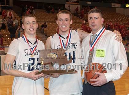Thumbnail 1 in St. John's Prep vs. St. John's (MIAA Division 1 Final) photogallery.