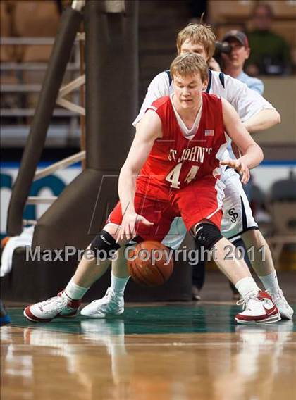 Thumbnail 2 in St. John's Prep vs. St. John's (MIAA Division 1 Final) photogallery.
