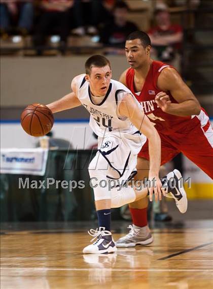 Thumbnail 1 in St. John's Prep vs. St. John's (MIAA Division 1 Final) photogallery.