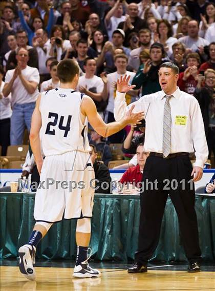 Thumbnail 3 in St. John's Prep vs. St. John's (MIAA Division 1 Final) photogallery.
