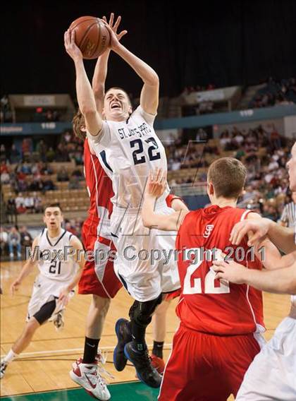 Thumbnail 3 in St. John's Prep vs. St. John's (MIAA Division 1 Final) photogallery.