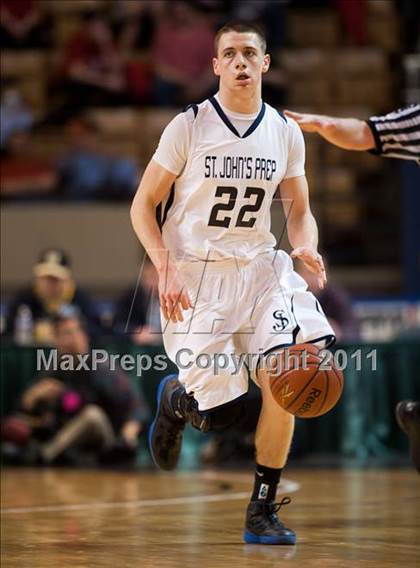 Thumbnail 3 in St. John's Prep vs. St. John's (MIAA Division 1 Final) photogallery.