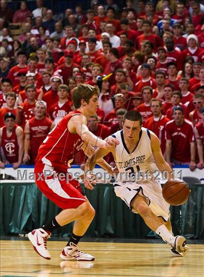 Thumbnail 1 in St. John's Prep vs. St. John's (MIAA Division 1 Final) photogallery.