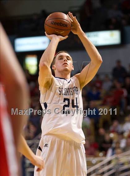 Thumbnail 1 in St. John's Prep vs. St. John's (MIAA Division 1 Final) photogallery.