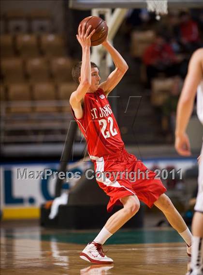 Thumbnail 3 in St. John's Prep vs. St. John's (MIAA Division 1 Final) photogallery.