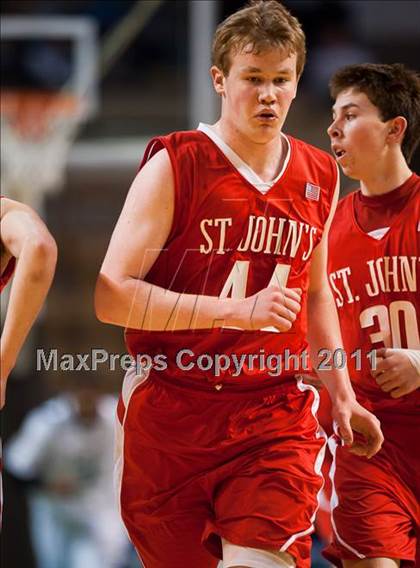 Thumbnail 2 in St. John's Prep vs. St. John's (MIAA Division 1 Final) photogallery.