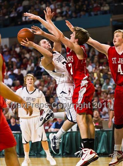 Thumbnail 2 in St. John's Prep vs. St. John's (MIAA Division 1 Final) photogallery.