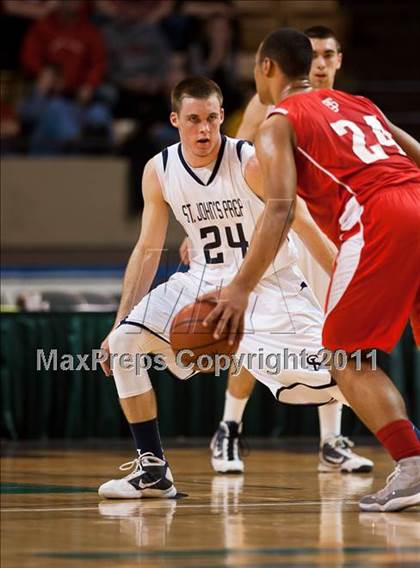 Thumbnail 1 in St. John's Prep vs. St. John's (MIAA Division 1 Final) photogallery.