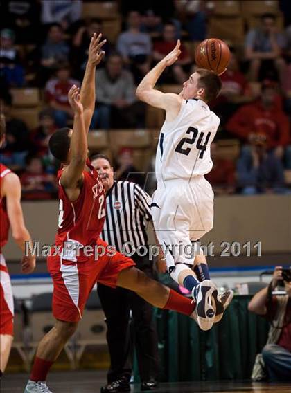 Thumbnail 3 in St. John's Prep vs. St. John's (MIAA Division 1 Final) photogallery.
