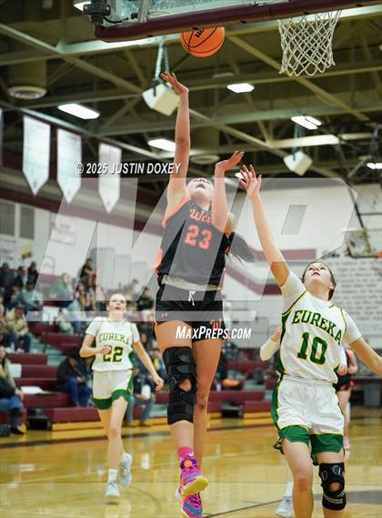 Thumbnail 3 in Eureka vs. Wells (NIAA 1A East League Semifinals) photogallery.