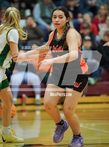 Thumbnail 1 in Eureka vs. Wells (NIAA 1A East League Semifinals) photogallery.