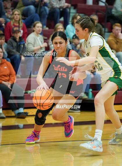 Thumbnail 1 in Eureka vs. Wells (NIAA 1A East League Semifinals) photogallery.