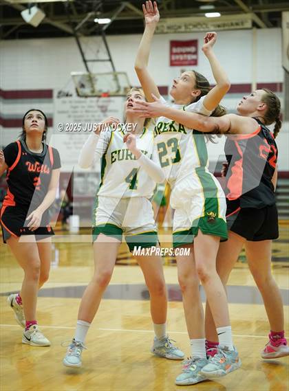 Thumbnail 2 in Eureka vs. Wells (NIAA 1A East League Semifinals) photogallery.
