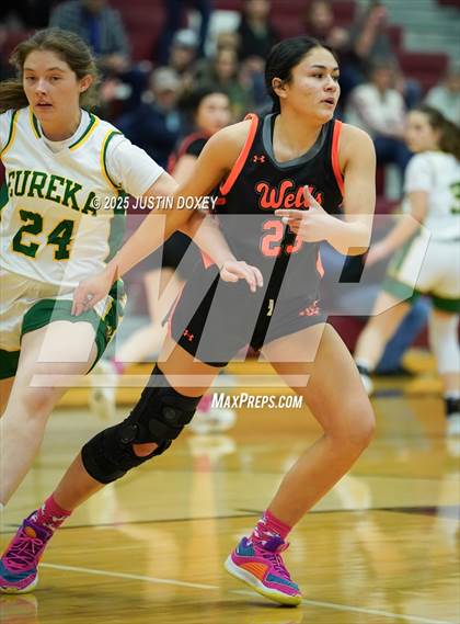 Thumbnail 3 in Eureka vs. Wells (NIAA 1A East League Semifinals) photogallery.
