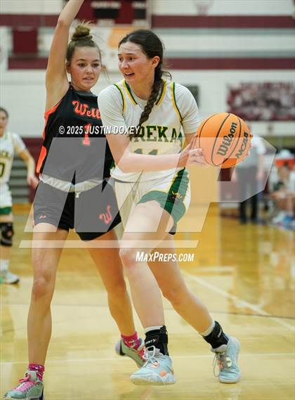 Thumbnail 2 in Eureka vs. Wells (NIAA 1A East League Semifinals) photogallery.