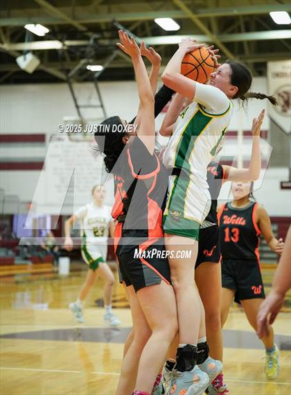 Thumbnail 2 in Eureka vs. Wells (NIAA 1A East League Semifinals) photogallery.