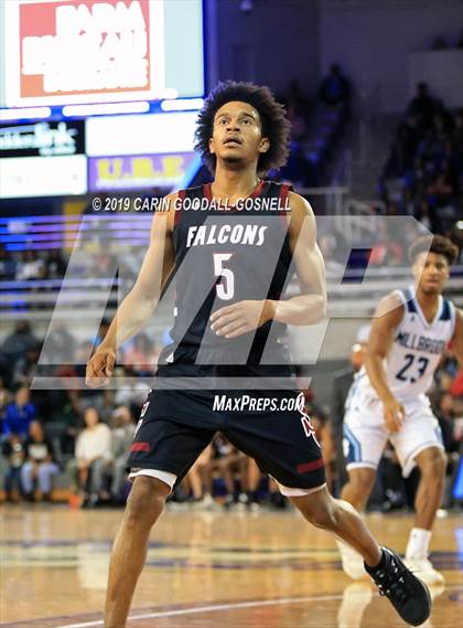 Thumbnail 3 in Millbrook vs. South Central (NCHSAA 4A Regional Playoff) photogallery.