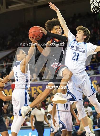 Thumbnail 1 in Millbrook vs. South Central (NCHSAA 4A Regional Playoff) photogallery.