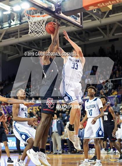 Thumbnail 2 in Millbrook vs. South Central (NCHSAA 4A Regional Playoff) photogallery.