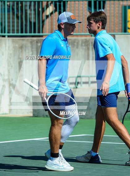 Thumbnail 2 in China Spring vs Wills Point (UIL 4A Tennis Semifinals) photogallery.