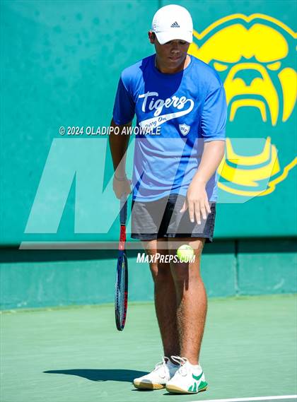 Thumbnail 3 in China Spring vs Wills Point (UIL 4A Tennis Semifinals) photogallery.