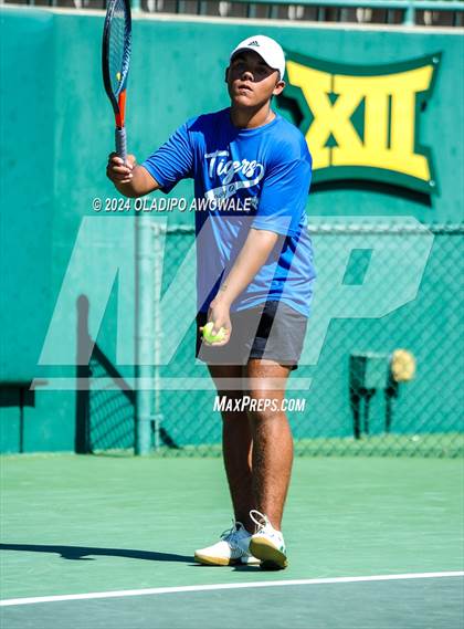 Thumbnail 2 in China Spring vs Wills Point (UIL 4A Tennis Semifinals) photogallery.