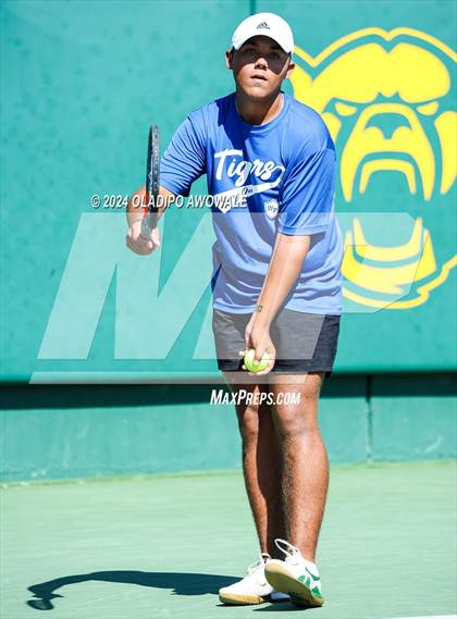 Thumbnail 2 in China Spring vs Wills Point (UIL 4A Tennis Semifinals) photogallery.