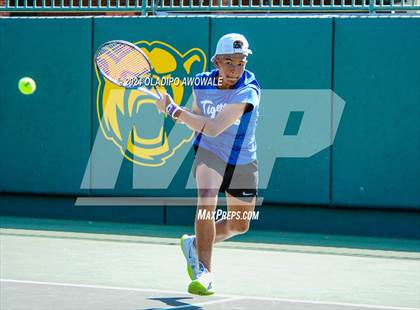 Thumbnail 3 in China Spring vs Wills Point (UIL 4A Tennis Semifinals) photogallery.
