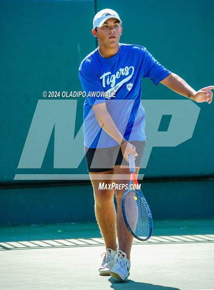 Thumbnail 2 in China Spring vs Wills Point (UIL 4A Tennis Semifinals) photogallery.