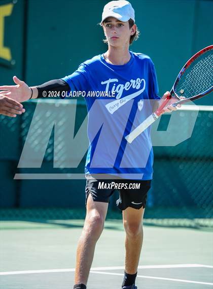 Thumbnail 2 in China Spring vs Wills Point (UIL 4A Tennis Semifinals) photogallery.