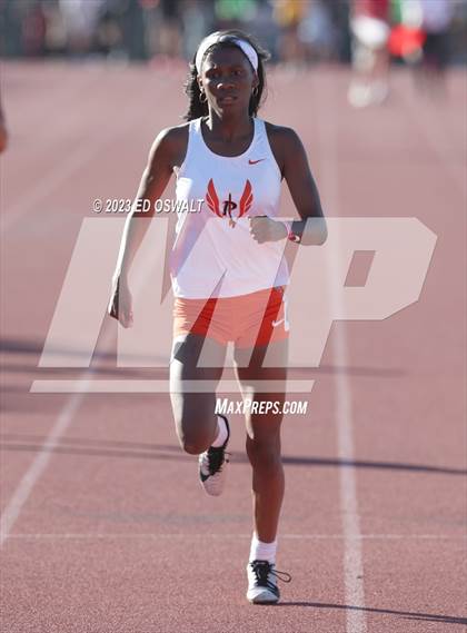 Thumbnail 3 in CIF NCS Meet of Champions (Girls 400 Meter) photogallery.