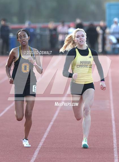 Thumbnail 2 in CIF NCS Meet of Champions (Girls 400 Meter) photogallery.