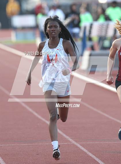 Thumbnail 3 in CIF NCS Meet of Champions (Girls 400 Meter) photogallery.