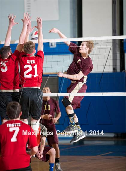 Thumbnail 3 in Canastota vs Germantown (NYSPHSAA Class C/D Regional Championship) photogallery.