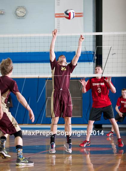 Thumbnail 1 in Canastota vs Germantown (NYSPHSAA Class C/D Regional Championship) photogallery.