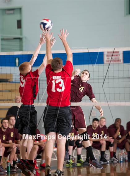 Thumbnail 2 in Canastota vs Germantown (NYSPHSAA Class C/D Regional Championship) photogallery.