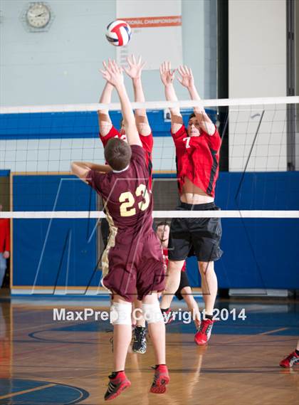 Thumbnail 2 in Canastota vs Germantown (NYSPHSAA Class C/D Regional Championship) photogallery.