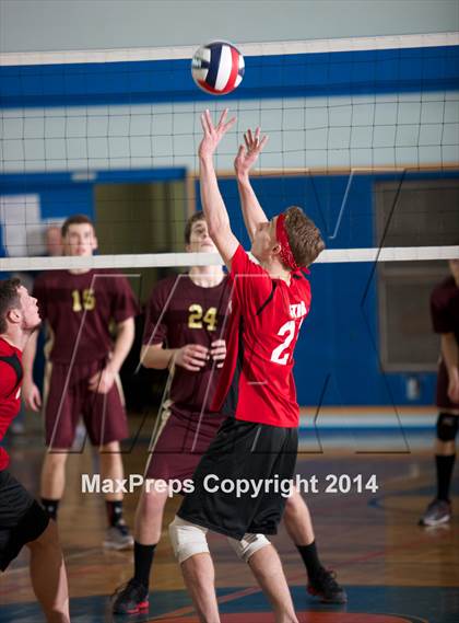 Thumbnail 3 in Canastota vs Germantown (NYSPHSAA Class C/D Regional Championship) photogallery.