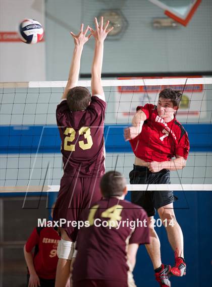 Thumbnail 1 in Canastota vs Germantown (NYSPHSAA Class C/D Regional Championship) photogallery.
