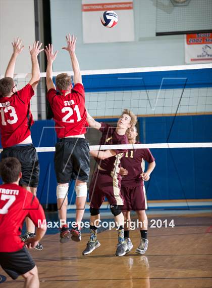 Thumbnail 1 in Canastota vs Germantown (NYSPHSAA Class C/D Regional Championship) photogallery.