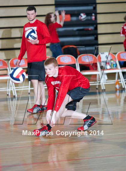 Thumbnail 2 in Canastota vs Germantown (NYSPHSAA Class C/D Regional Championship) photogallery.